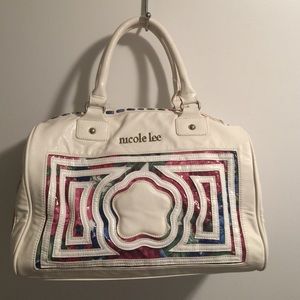 🌸🌺🌼Floral Nicole Lee Boston Bag🌼🌺🌸