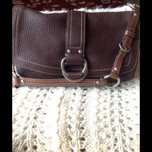 Coach leather handbag