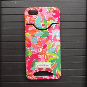 Lilly Pulitzer iPhone 5/5s case with card holder
