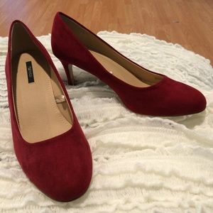 Forever 21 Red Kitten Heels