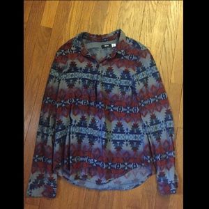 Urban Outfitters Tribal Flannel