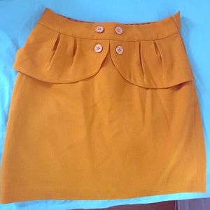 Leifsdottir Peplum Skirt