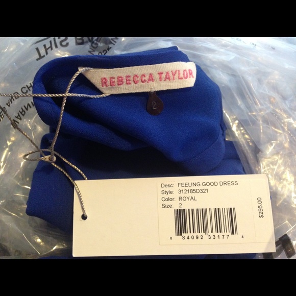 NWT Rebecca Taylor Silk "Feeling Good" Dress - Picture 3 of 4