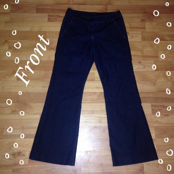 Express Trouser Flare Petite Denim - Picture 3 of 4