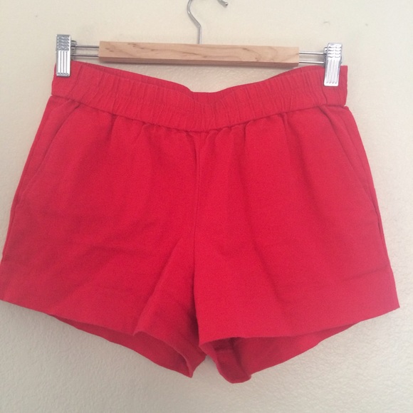 J. Crew Boardwalk shorts in Red