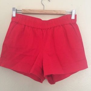 J. Crew Boardwalk shorts in Red