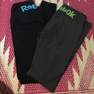 *SOLD* Reebok Workout Legging Bundle - 2 pairs