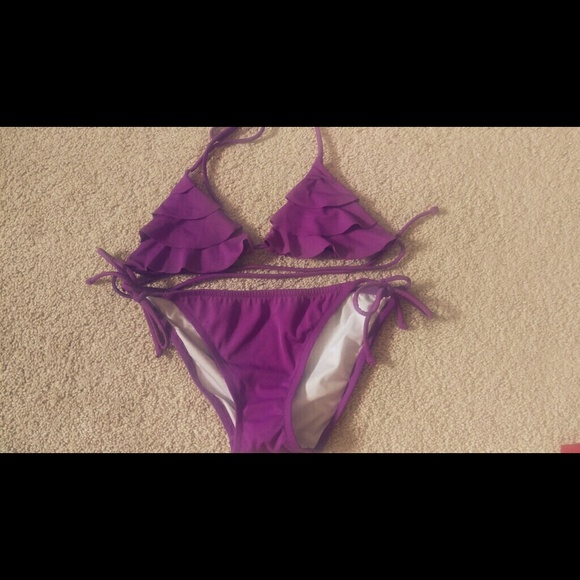 Victoria's secret ruffle bikini