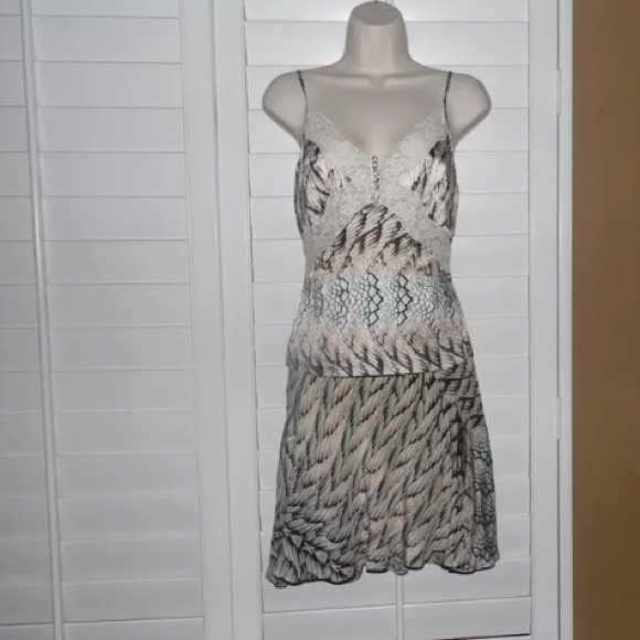 Roberto Cavalli Silk Blouse & Skirt Dress US 6-8