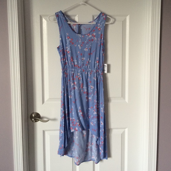 high-low floral dress - Picture 1 of 1