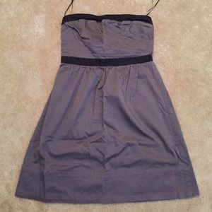 Purple American Eagle Strapless Dress - 2