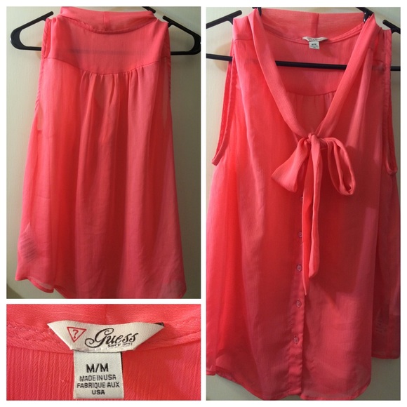 Sheer Guess top