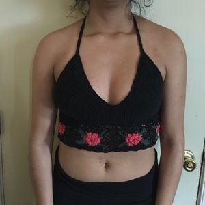 Festival ready crochet top