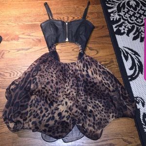 Cheetah dress