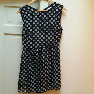Open back daisy dress