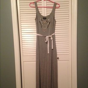 Bebe Maxi Dress with sequin detail...