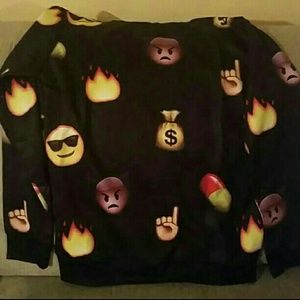 Emoji crewneck