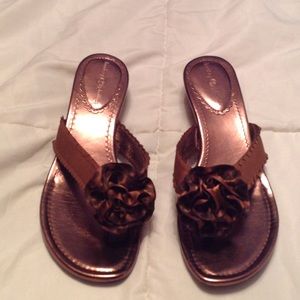 Lindsay Phillips brown sandals