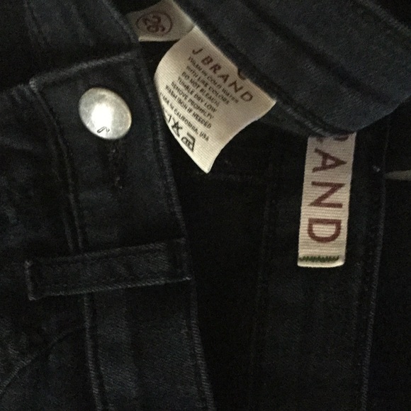 J Brand leggings in pitch size 26 ankle length - Picture 3 of 3