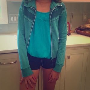 Lululemon Teal Sweater Size 2