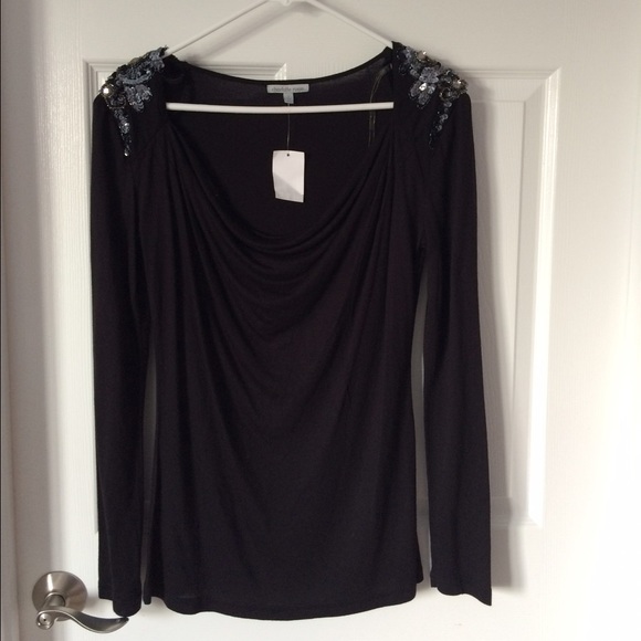 Charlotte Russe scoop neck shirt - Picture 1 of 2