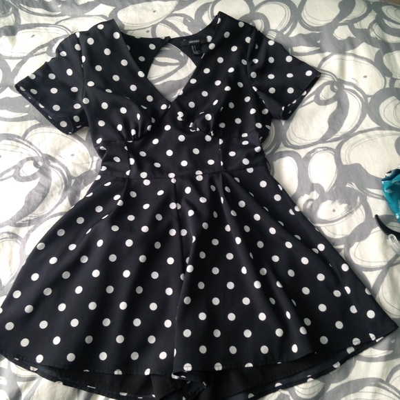 Poka-dot Romper