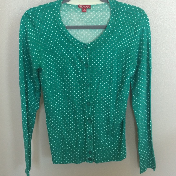 Polka Dot Cardigan
