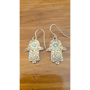 Hamsa earrings