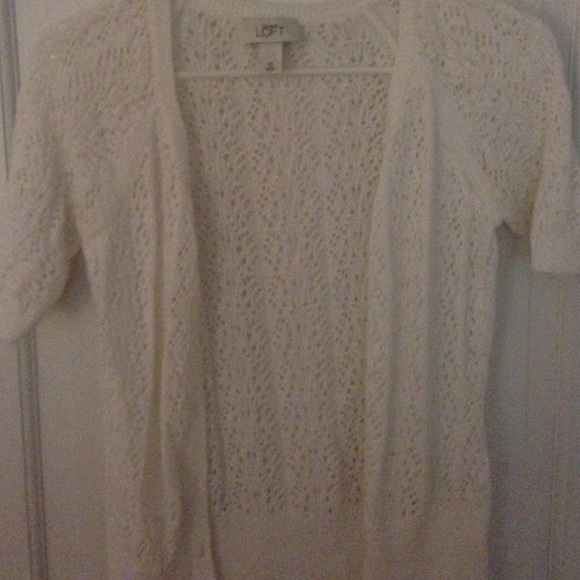 Short sleeve cardigan