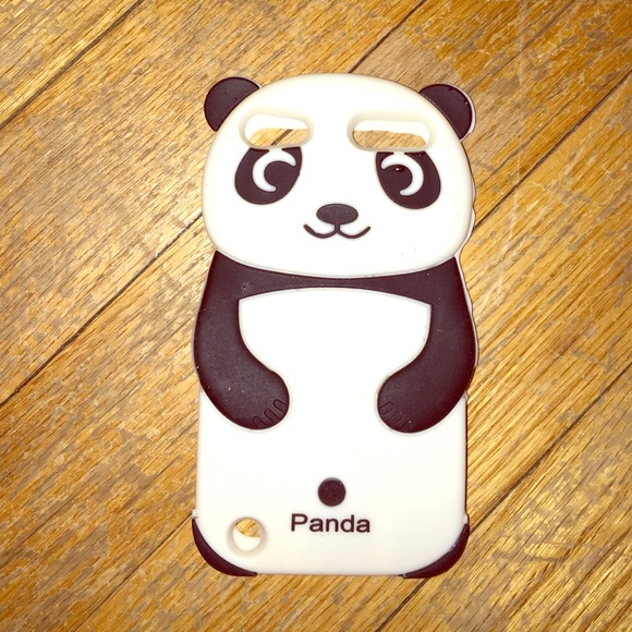 Black and white panda iPod 5 case
