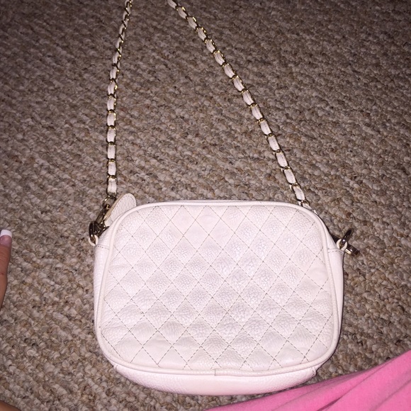 White satchel