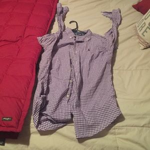 Polo button up medium. Wore 2-3 times.