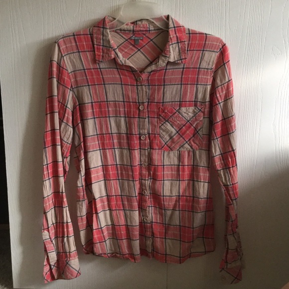 Plaid button up shirt - Picture 1 of 3