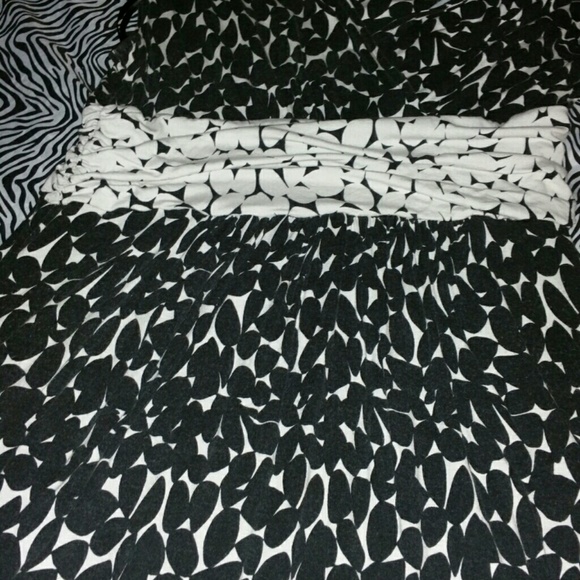 B/W handkerchief dress