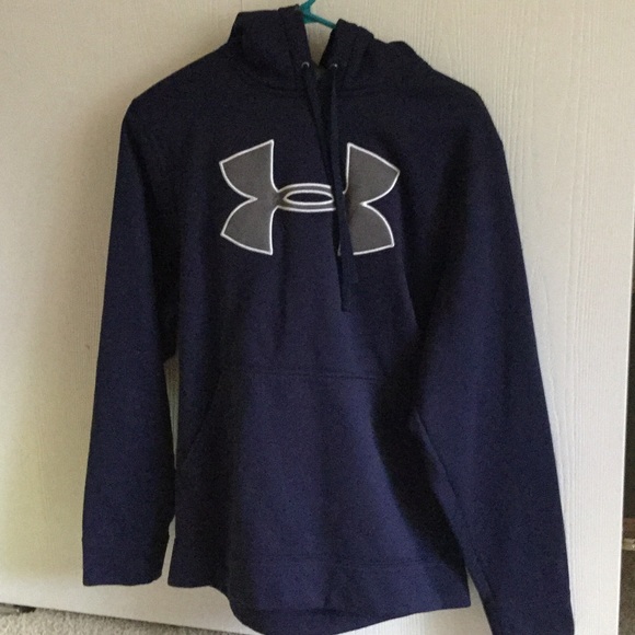 Under armour navy blue sweatshirt