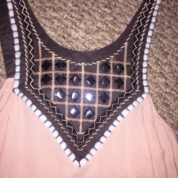 Baby pink boutique tank