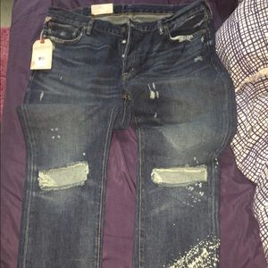 MEN'S Ralph Lauren denim and Supply jeans.