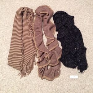 3 new scarfs