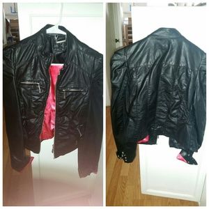 Leather jacket