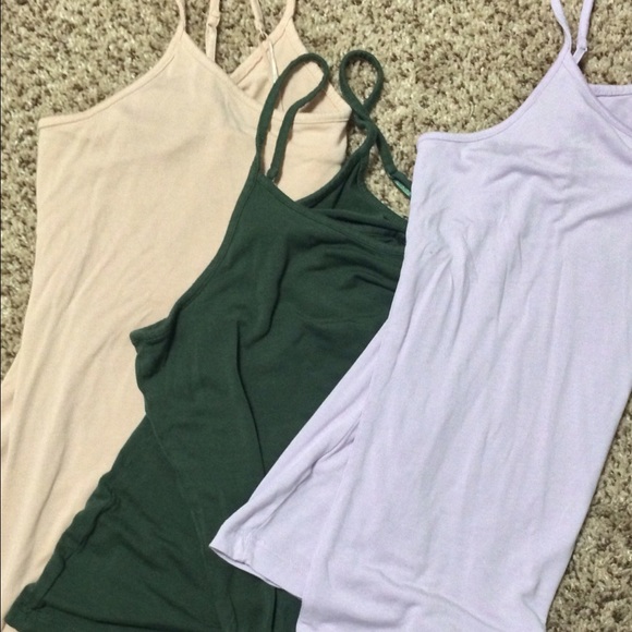 Merona cami - 3 of them - lavender, green, blush