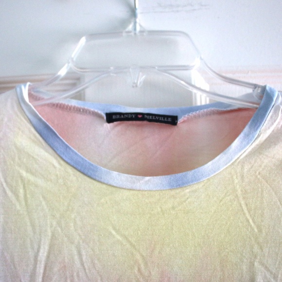 SOLD! Brandy Melville Tie Dye Tee - Picture 2 of 3