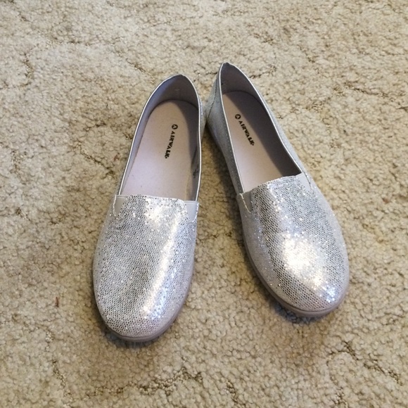 sparkly slip on shoes