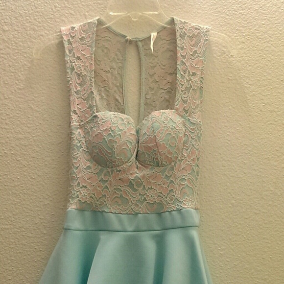 Sky blue dress make me an offer