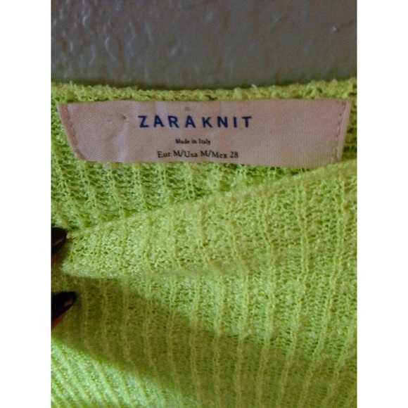 Yellow Knit Sweater - Picture 2 of 3