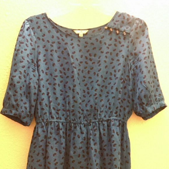 H1981 Navy blue dress make me an offer