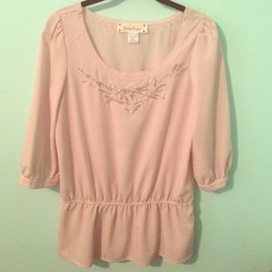 Pastel pink tunic