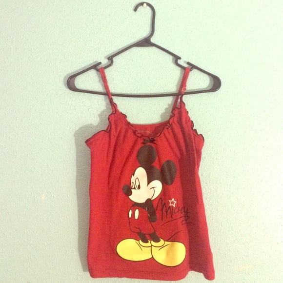mickey mouse sleeping tank