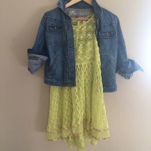 Free People New Romantics Madame Butterfly Tunic