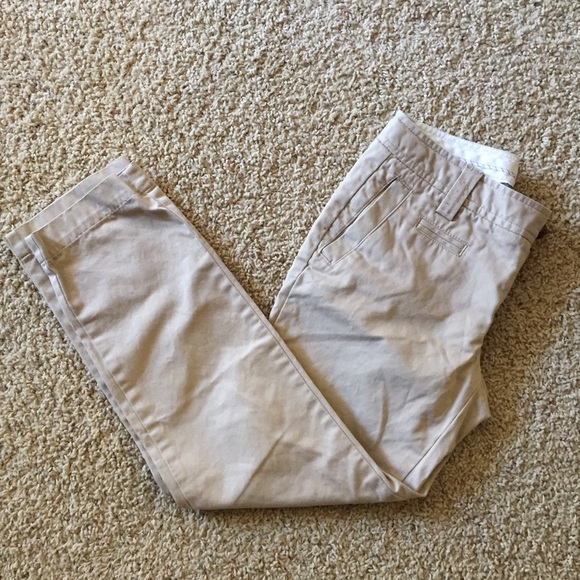Gap khaki ankle pants