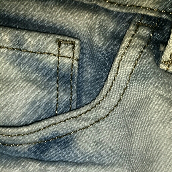 Distressed Denim Shorts - Picture 4 of 4